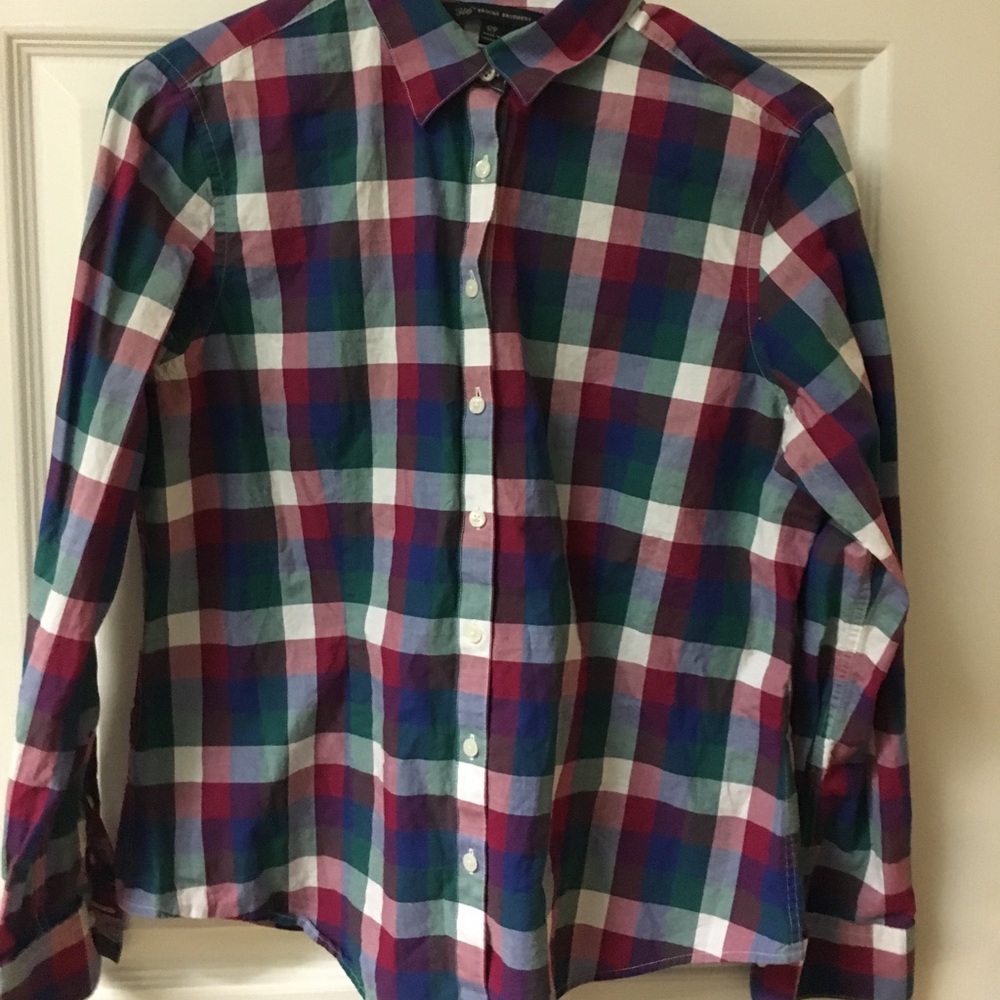 Brooks Brothers Boys/Youth Plaid Button-Up Shirt